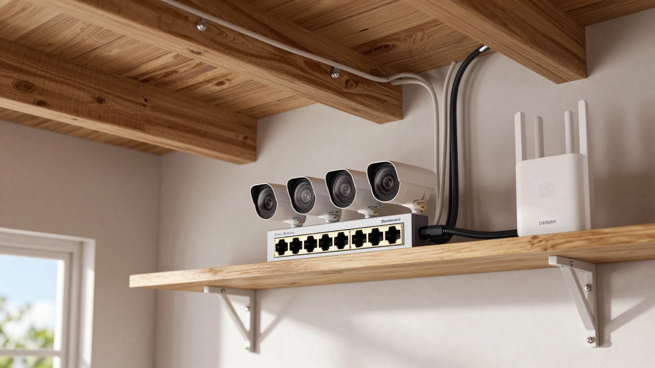 PoE Switches for Cameras, Access Points, and Hubs at Home