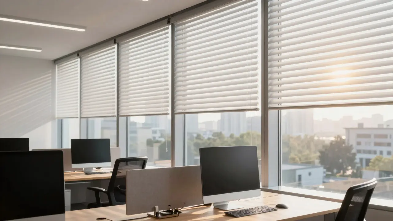 Smart Blinds for Commercial Offices: Energy and Comfort Benefits