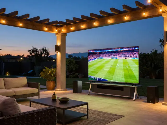 Outdoor Entertainment: How to Choose Weatherproof TVs and Speakers