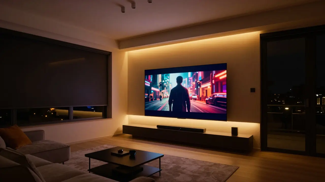Voice Scenes for Movie Nights: Lighting, Shades, and Audio Control Guide