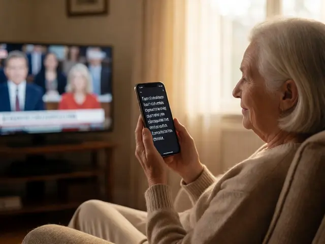 Captioning and Voice-to-Text Tools for Seniors at Home